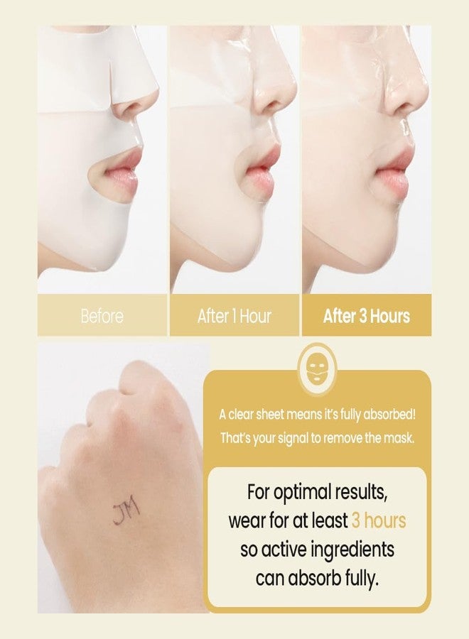 JMsolution Bio Vita Duo Brightening Mask – Vitamin C + E Hydrogel Mask for Dull Skin – Dark Spot Correcting & Radiance Boosting – Clinically Proven (4 Sheets) - Image 5